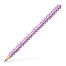 Faber-Castell - Crayon graphite graphite Jumbo Sparkle, violet metallic