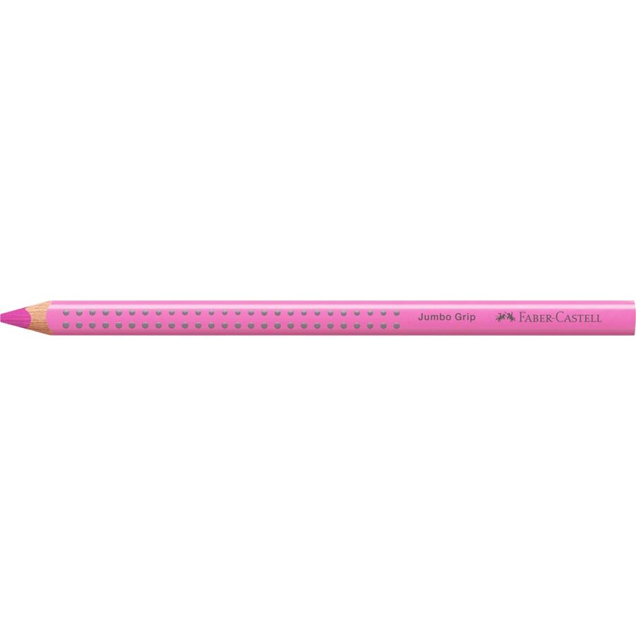 Faber-Castell - Crayon de couleur Jumbo Grip Rose flamant