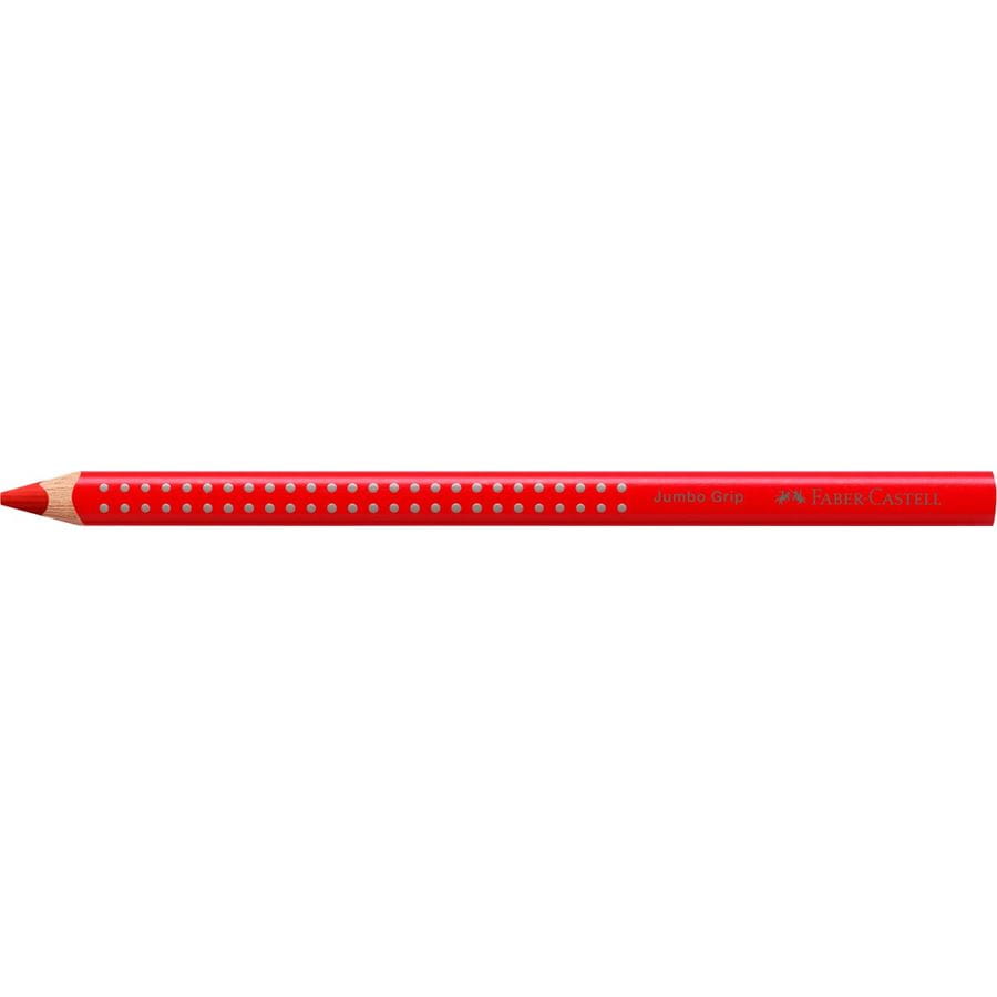 Faber-Castell - Crayon de couleur Jumbo Grip Rouge fraise