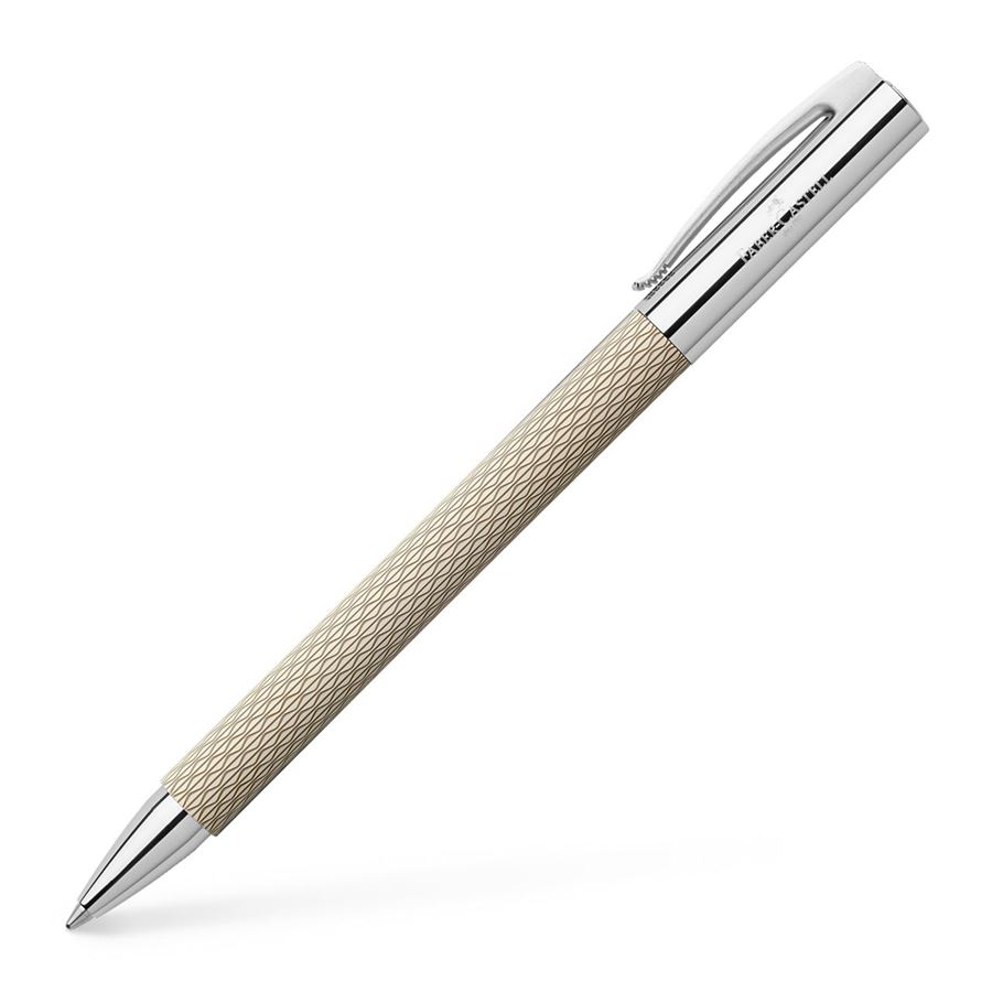 Faber-Castell - Stylo-bille Ambition OpArt White Sand