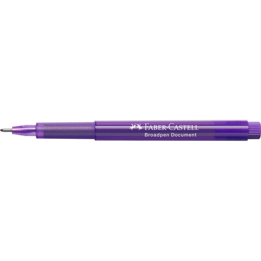 Faber-Castell - Feutre Broadpen document violet