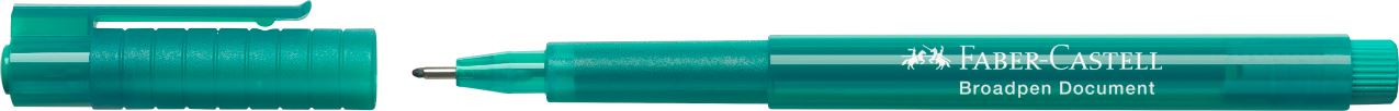 Faber-Castell - Feutre Broadpen document turquoise