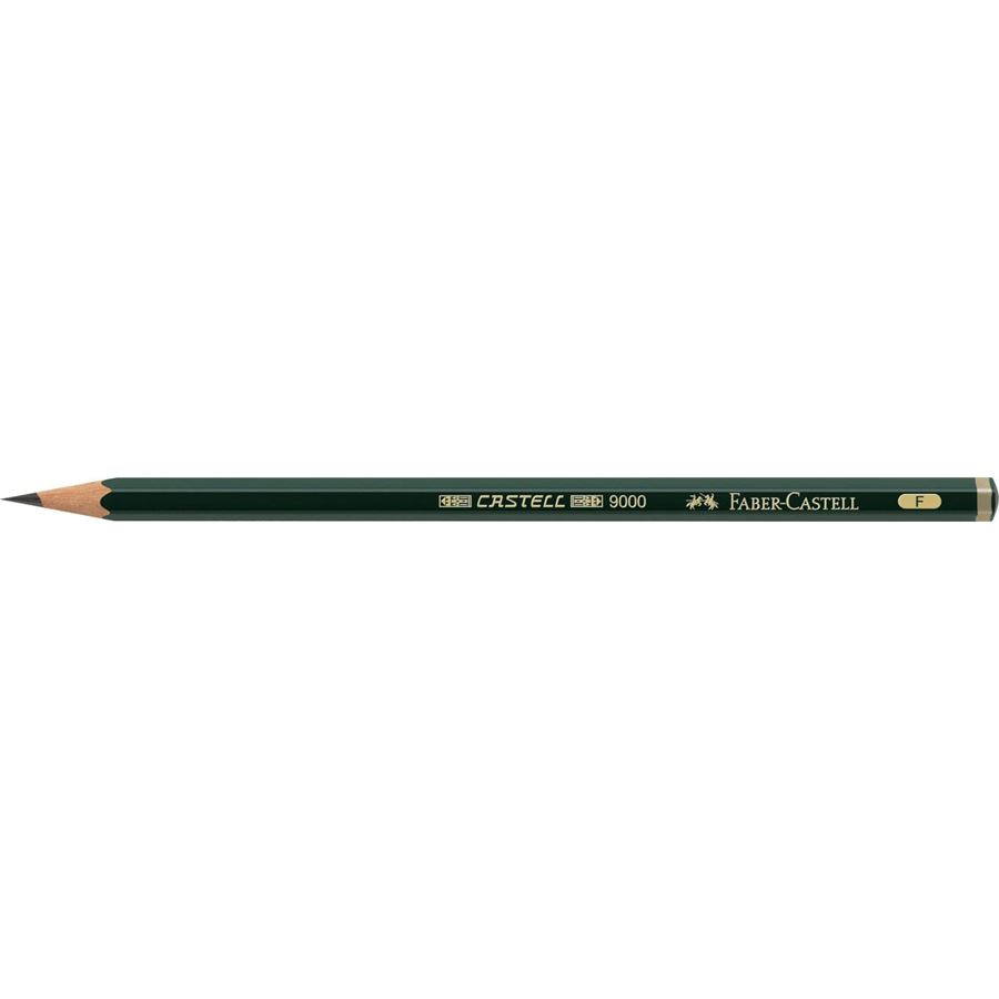 Faber-Castell - Crayon graphite Castell 9000 F