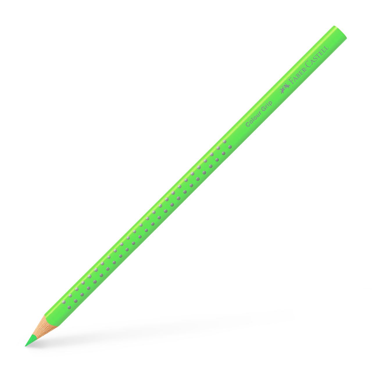 Faber-Castell - Crayon de couleur Colour Grip vert fluo