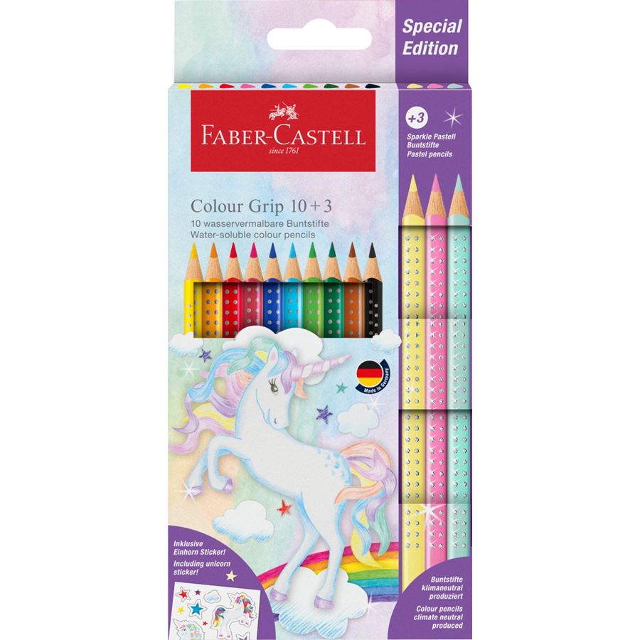 Faber-Castell - Crayon Colour Grip licorne 13x