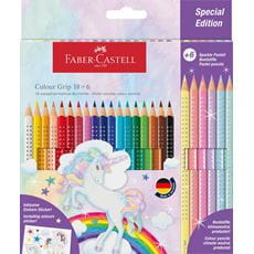Faber-Castell - Crayon Colour Grip licorne 24x