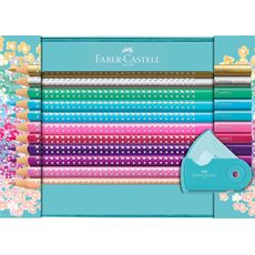 Faber-Castell - Coffret cadeau crayons Sparkle 20x