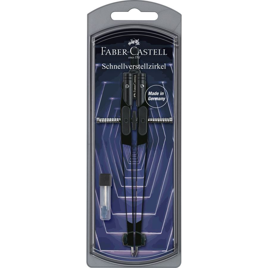 Faber-Castell - Compas à réglage instantané Future Look