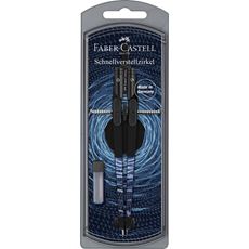Faber-Castell - Compas à réglage instantané Shiny Twist