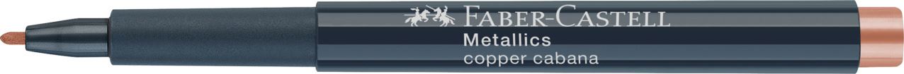 Faber-Castell - Marqueur métallique, couleur copper cabana