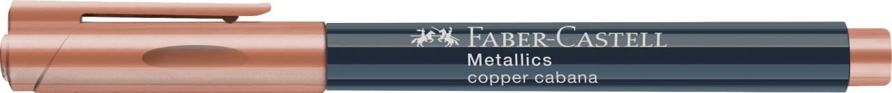 Faber-Castell - Marqueur métallique, couleur copper cabana