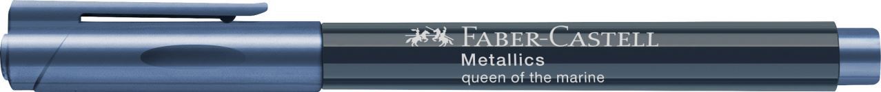 Faber-Castell - Marqueur Metallics, couleur queen of the marine