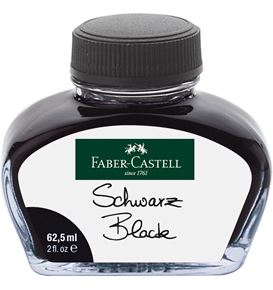 Faber-Castell - Flacon d'encre 62,5 ml, Noir