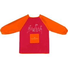 Faber-Castell - Tablier de peinture rouge/orange