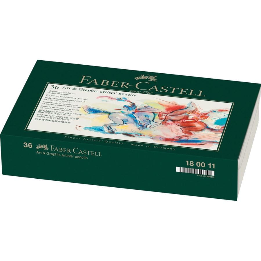 Faber-Castell - Beaux-Arts boîte de 36 y compris les incrustations, vide