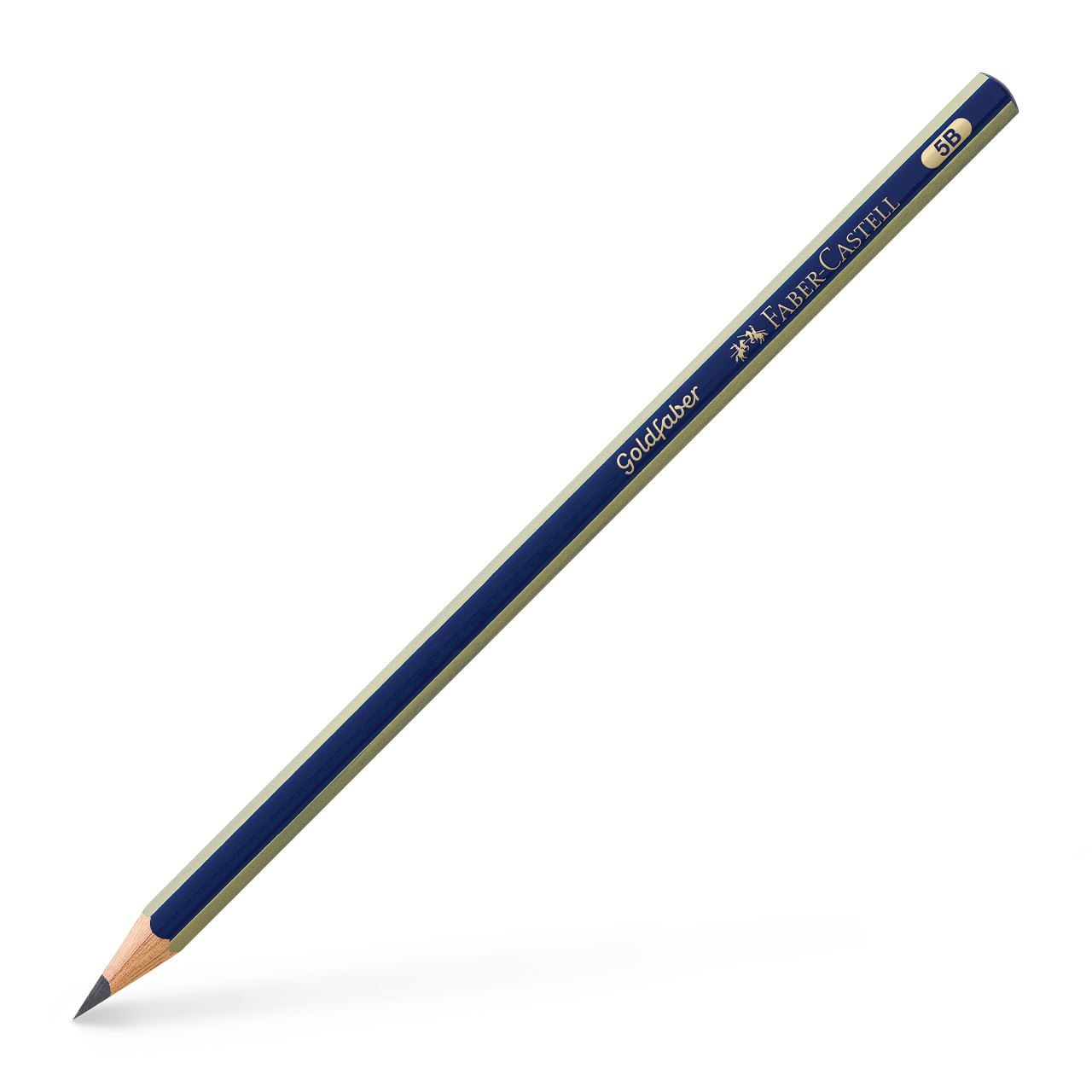 Faber-Castell - Crayon graphite Goldfaber 1221 5B