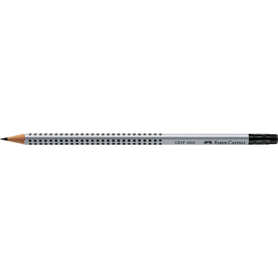 Faber-Castell - Crayon graphite Grip 2001 bout gomme B