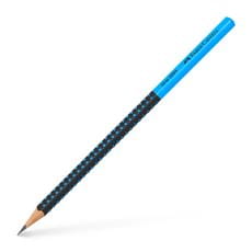 Faber-Castell - Crayon graphite Grip 2001 bicolore noir/bleu