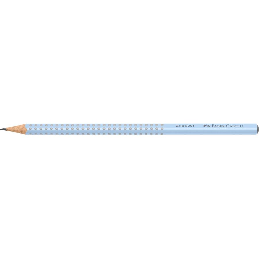 Faber-Castell - Crayon graphite Grip 2001 sky blue
