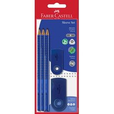 Faber-Castell - Sleeve set bleu bleu
