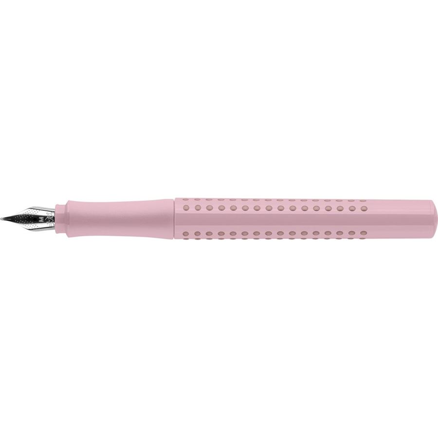 Faber-Castell - Stylo-plume Grip 2010 M rose shadows