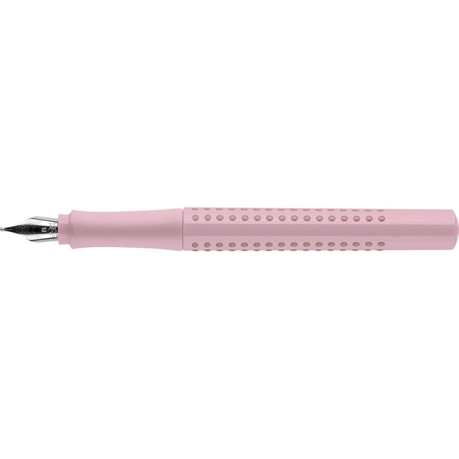 Faber-Castell - Stylo-plume Grip 2010 B rose shadows