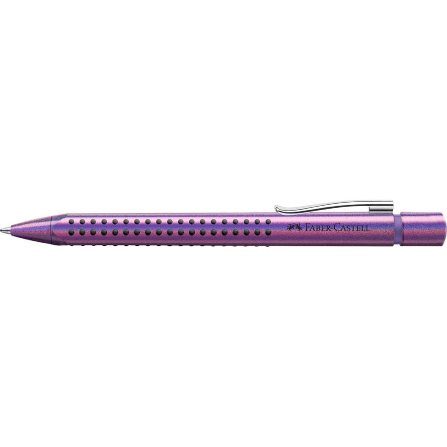 Faber-Castell - Stylo-bille Grip Edition Glam XB violet