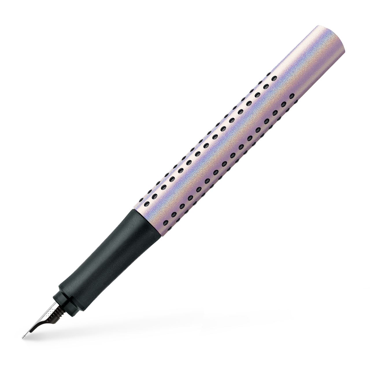 Faber-Castell - Stylo-plume Grip Edition Glam F pearl