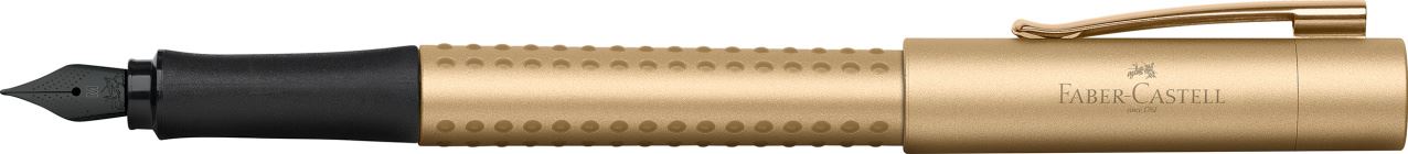 Faber-Castell - Stylo-plume Grip Edition, largeur de plume M, or