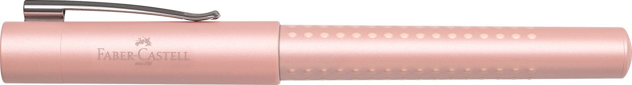Faber-Castell - Stylo-plume Grip Pearl Edition M rose