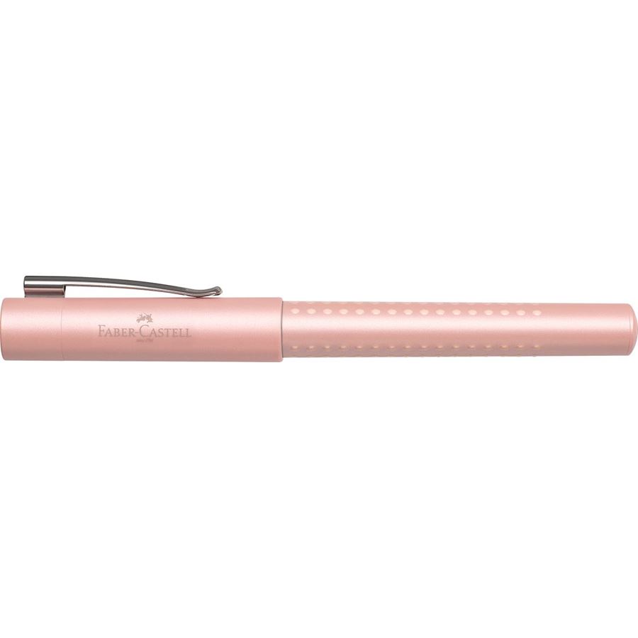 Faber-Castell - Stylo-plume Grip Pearl Edition F rose