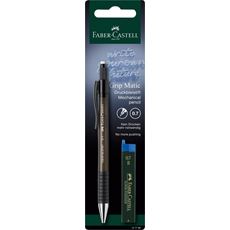 Faber-Castell - 1 Grip Matic+ 12 mines fines 0.7 B
