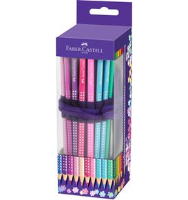 Faber-Castell - Trousse crayons couleur Sparkle 20x +acc