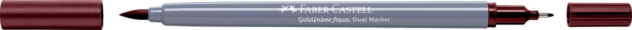 Faber-Castell - Goldfaber Aqua Double Pointe, caput mortuum violet