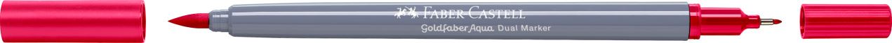 Faber-Castell - Goldfaber Aqua Double Pointe, carmin foncé