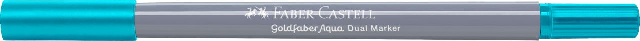 Faber-Castell - Goldfaber Aqua Double Pointe, turquoise cobalt clair