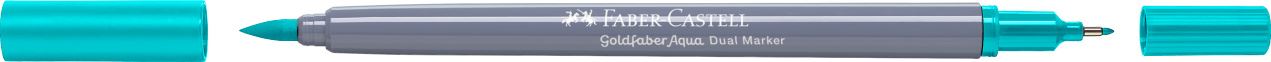 Faber-Castell - Goldfaber Aqua Double Pointe, vert cobalt clair