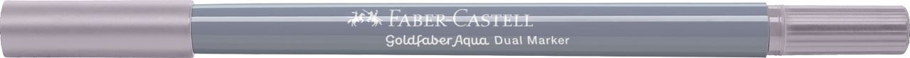 Faber-Castell - Goldfaber Aqua Double Pointe, gris violet