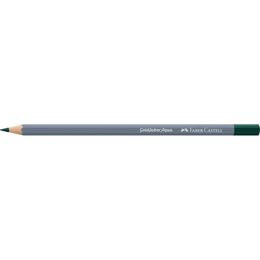 Faber-Castell - Crayon Goldfaber Aqua vert cobalt intense