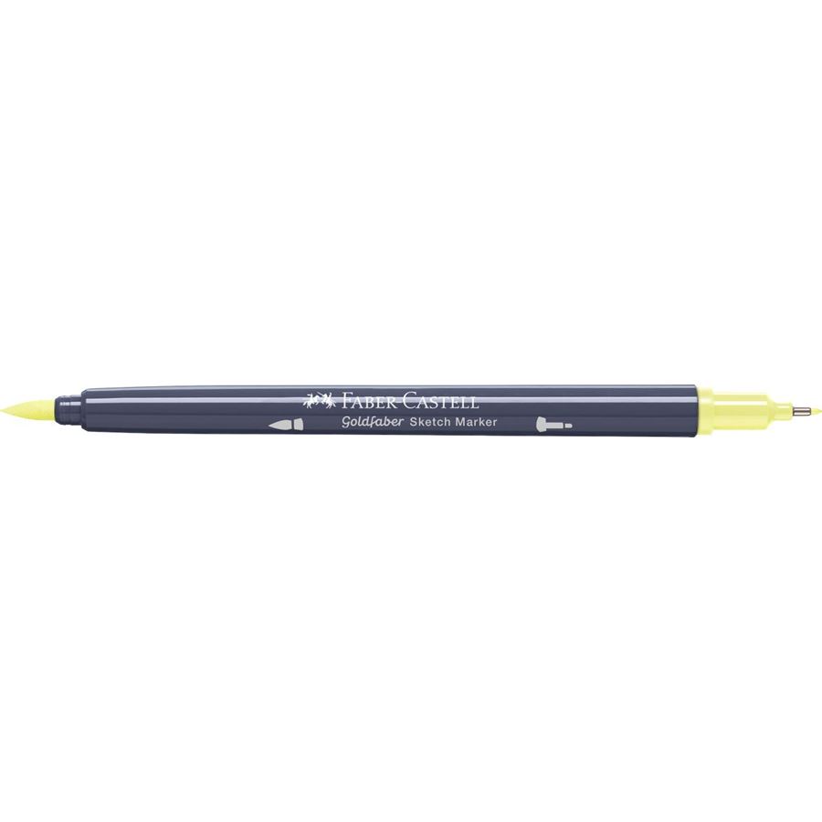 Faber-Castell - Goldfaber Sketch double pointe, 104 light yellow glaze