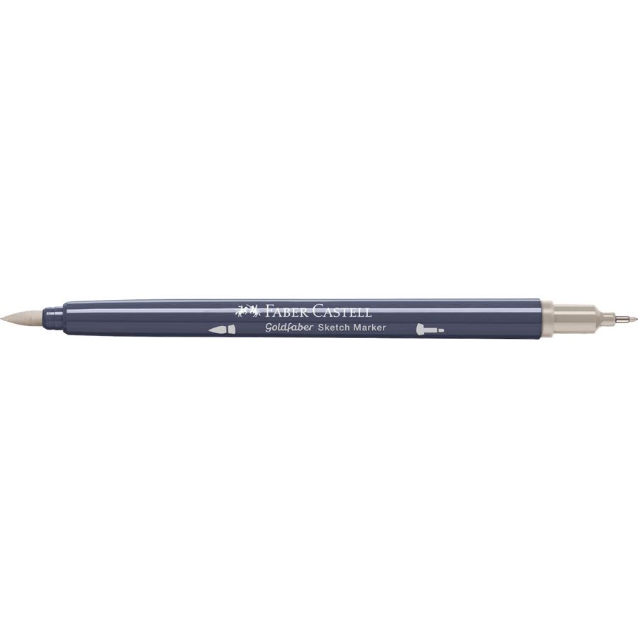 Faber-Castell - Goldfaber Sketch double pointe, 272 warm grey III