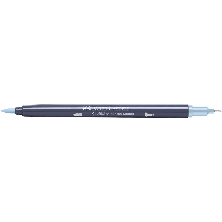 Faber-Castell - Goldfaber Sketch double pointe, 452 light pigeon blue
