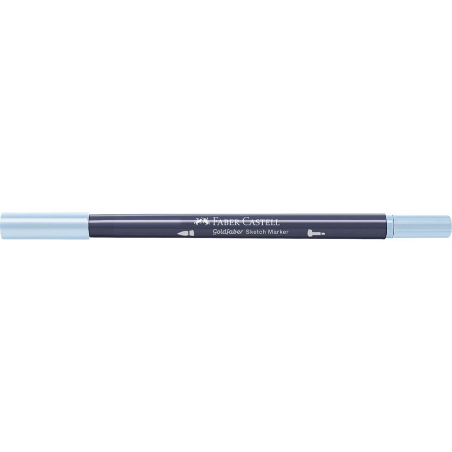Faber-Castell - Goldfaber Sketch double pointe, 452 light pigeon blue