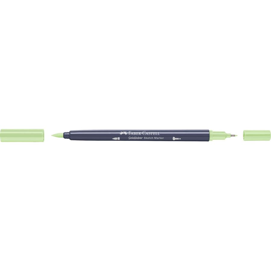 Faber-Castell - Goldfaber Sketch double pointe, 314 light earth green