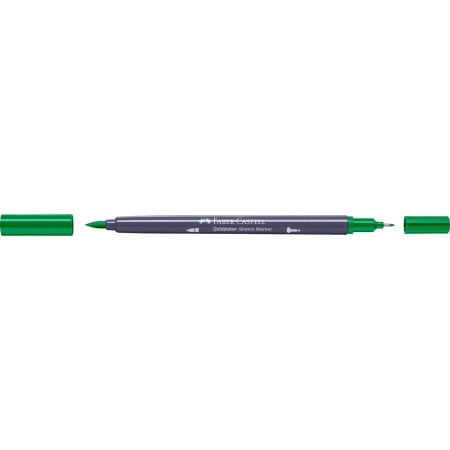 Faber-Castell - Goldfaber Sketch double pointe, 316 monstera green