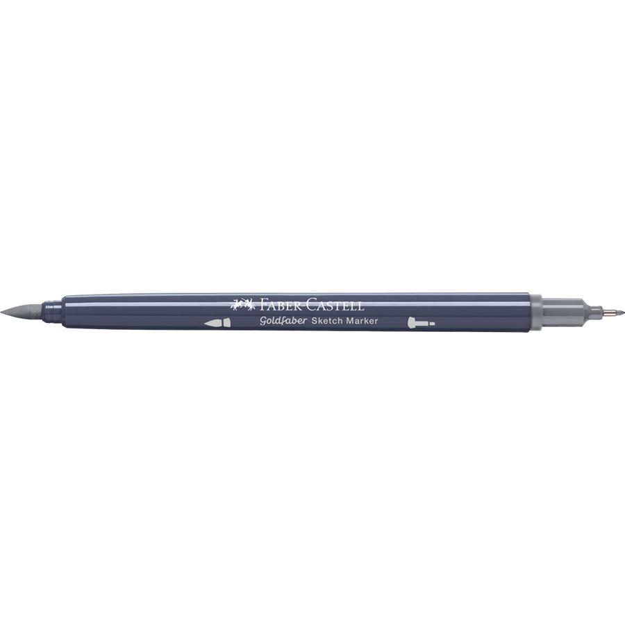 Faber-Castell - Goldfaber Sketch double pointe, 333 neutral grey III