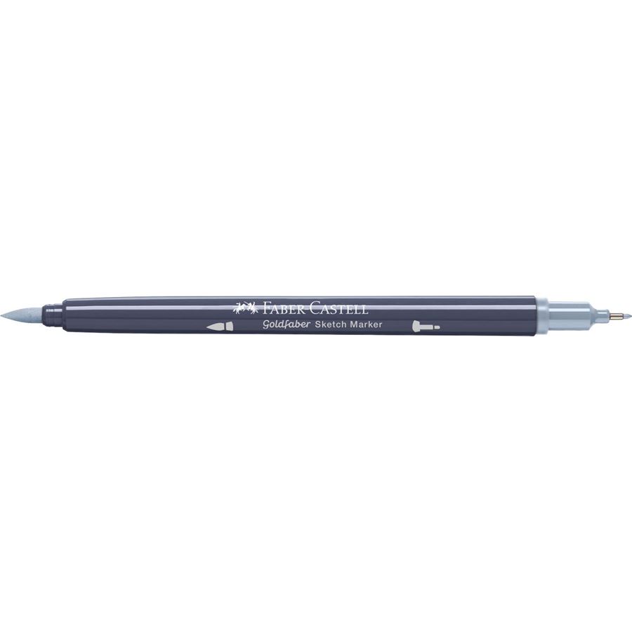 Faber-Castell - Goldfaber Sketch double pointe, 242 cold grey XII