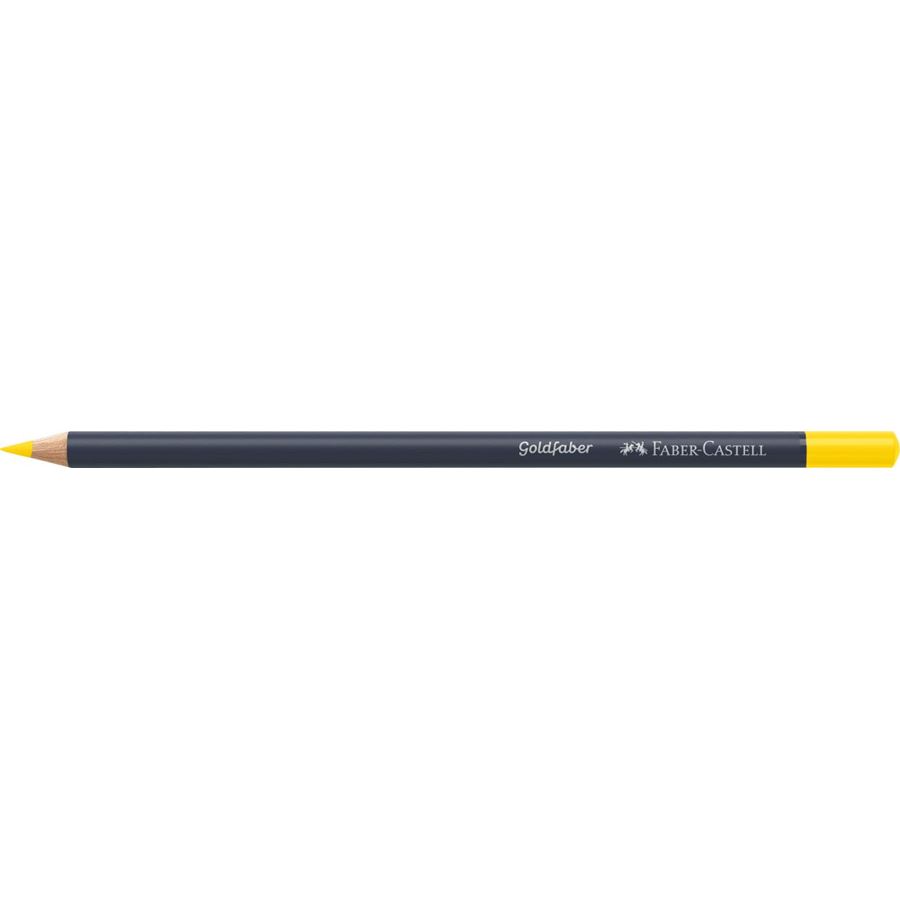 Faber-Castell - Crayon de couleur Goldfaber jaune cadmium