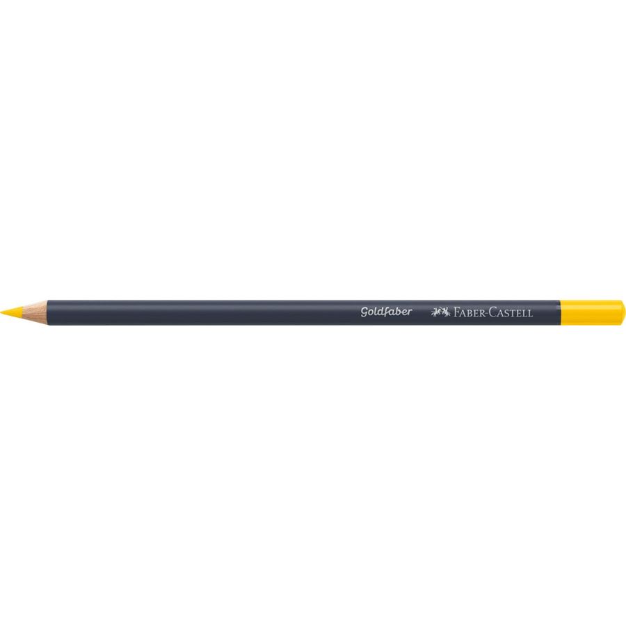 Faber-Castell - Crayon de couleur Goldfaber jaune cadmium foncé