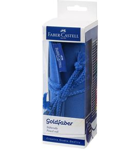 Faber-Castell - Crayon de couleur Goldfaber, boîte-rouleau, 29 pièces